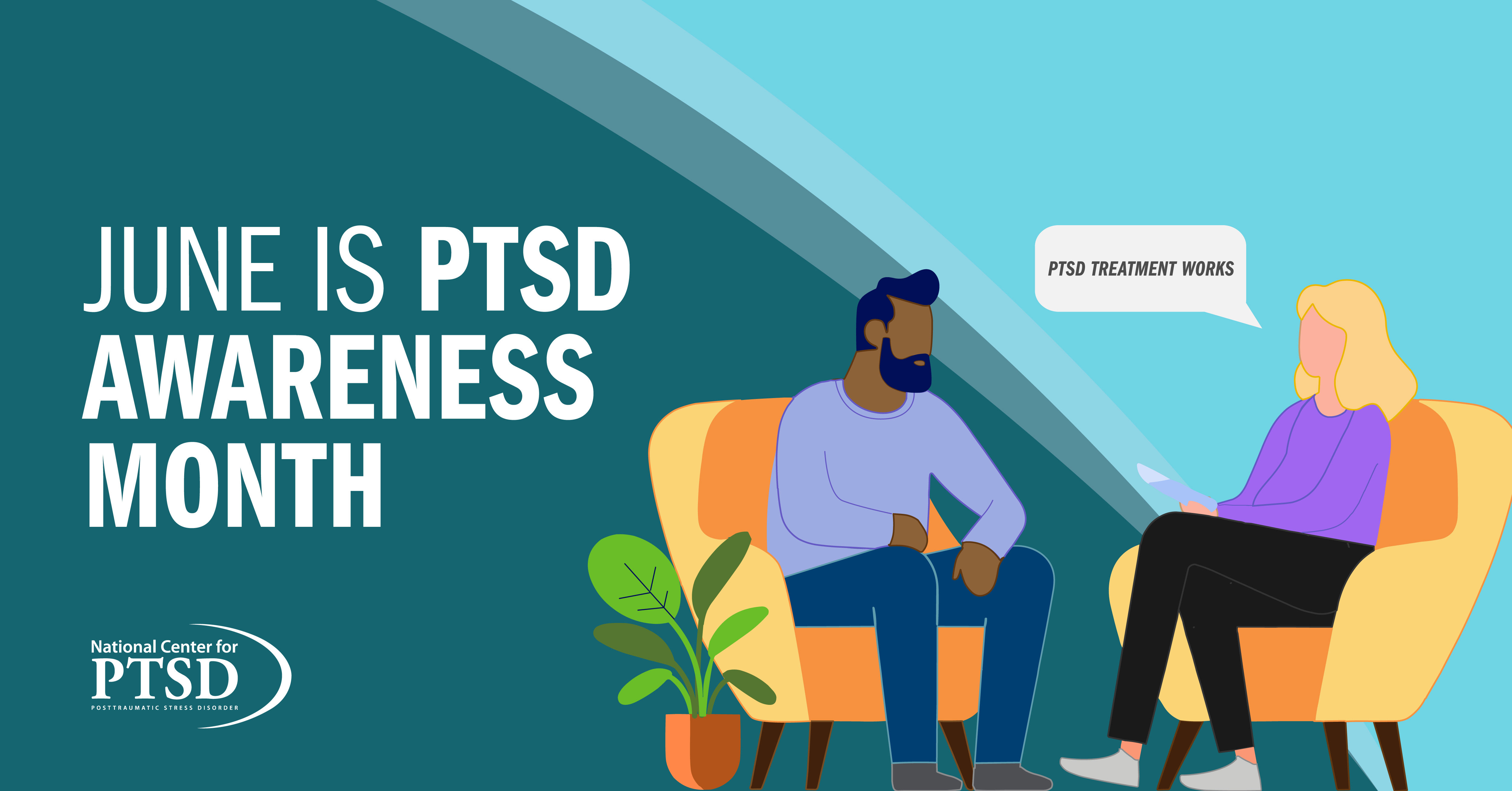 June Is PTSD Awareness Month Banner 02