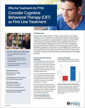 Effective Treatments for PTSD: Cognitive Behavioral Therapy